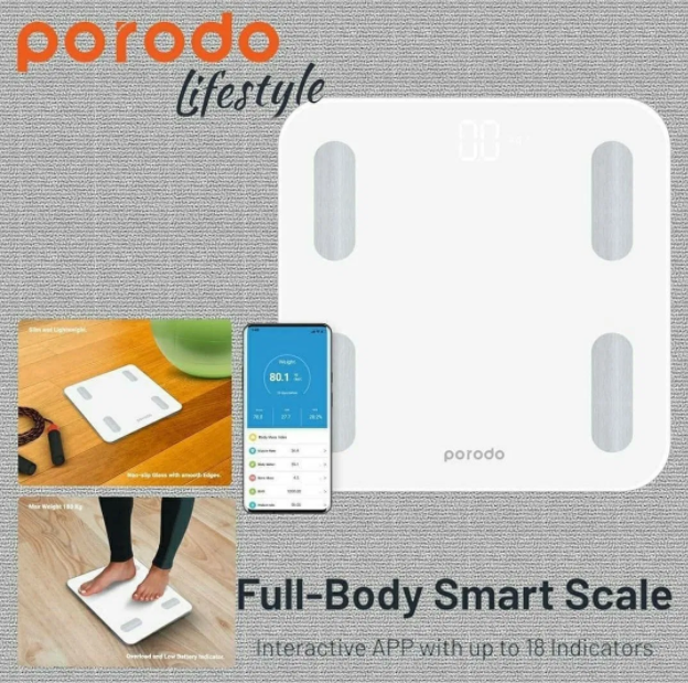 Features of the Porodo Full Body Smart Scale